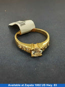 Women's Ring - Yellow Gold 10k (.417) 3.2 grams Size 20