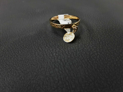 Women's Ring - Yellow Gold 14k (.585) 2.8 grams Size 20