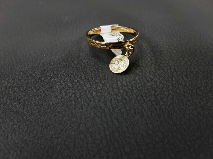 Women's Ring - Yellow Gold 14k (.585) 2.8 grams Size 20