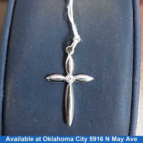 Religious Pendant - White Gold 14k (.585) 1.3 grams