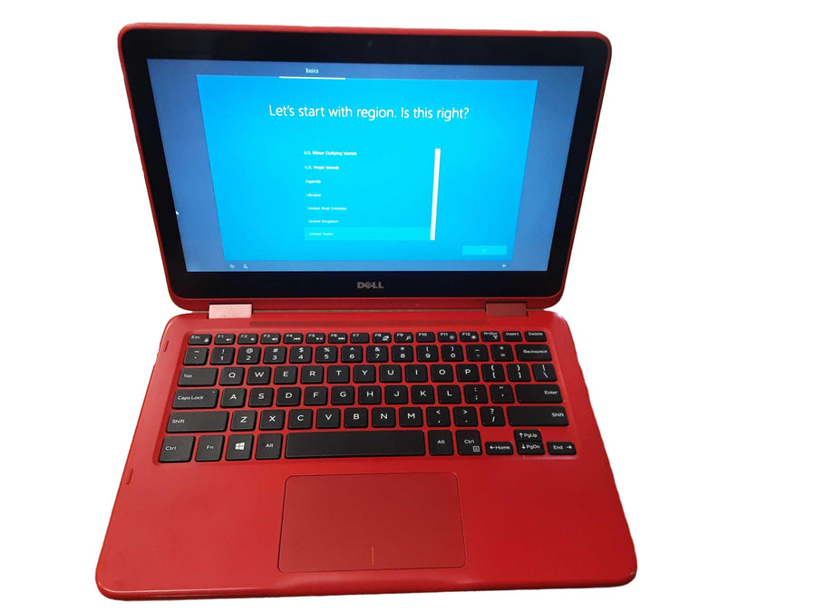 Dell P22t Amd A12 4 Gb 64 Gb Red Laptop