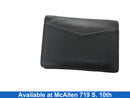Louis Vuitton Pocket Taiga Wallet Black Wallet