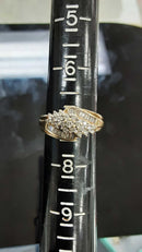 Women's Ring - Yellow Gold 10k (.417) 3.6 grams Size 7.5