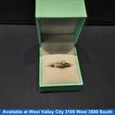 Women's Ring - Solitaire - Yellow Gold 14k (.585) 1.8 grams Size 7