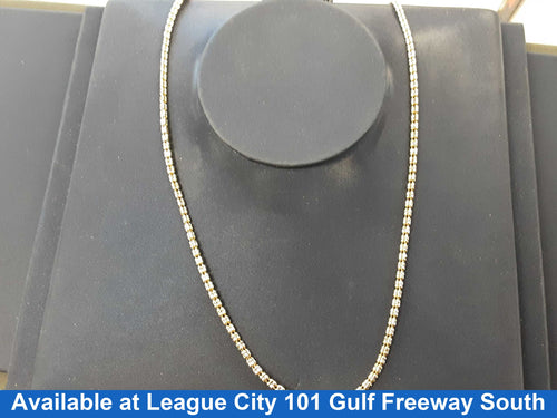 Bead Chain - Yellow Gold 10k (.417) 9.9 grams 20 inch
