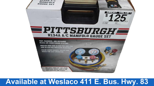 Pittsnurgh R134a Black