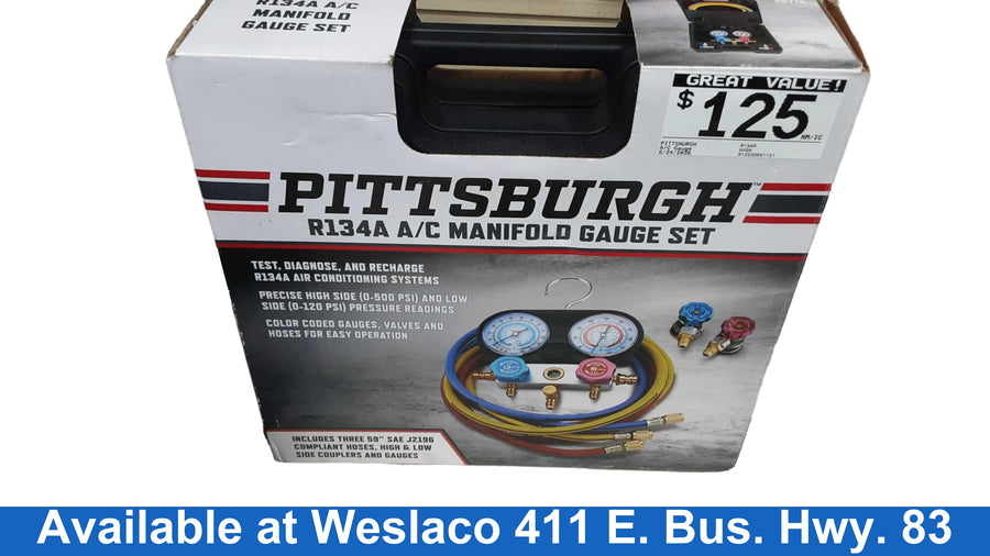 Pittsnurgh R134a Black