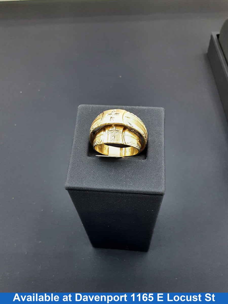 Ring - Engagement Set - Yellow Gold 14k (.585) 9.5 grams Size 10