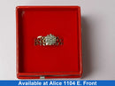 Women's Ring - Yellow Gold 10k (.417) 3.6 grams Size 10.5