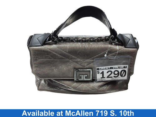 Givenchy Pearl Aged Leather Gray Purse / Handbag