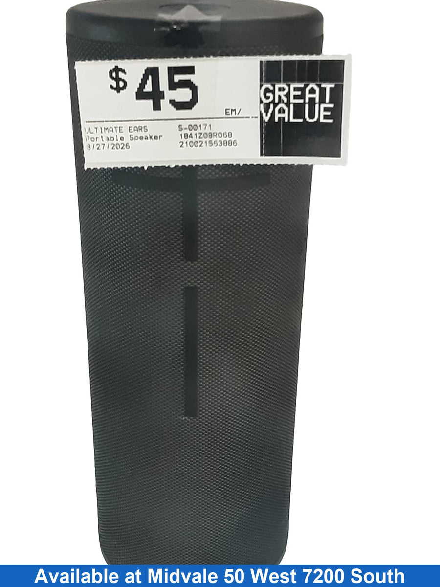 Ultimate Ears S-00171 Black Portable Speaker