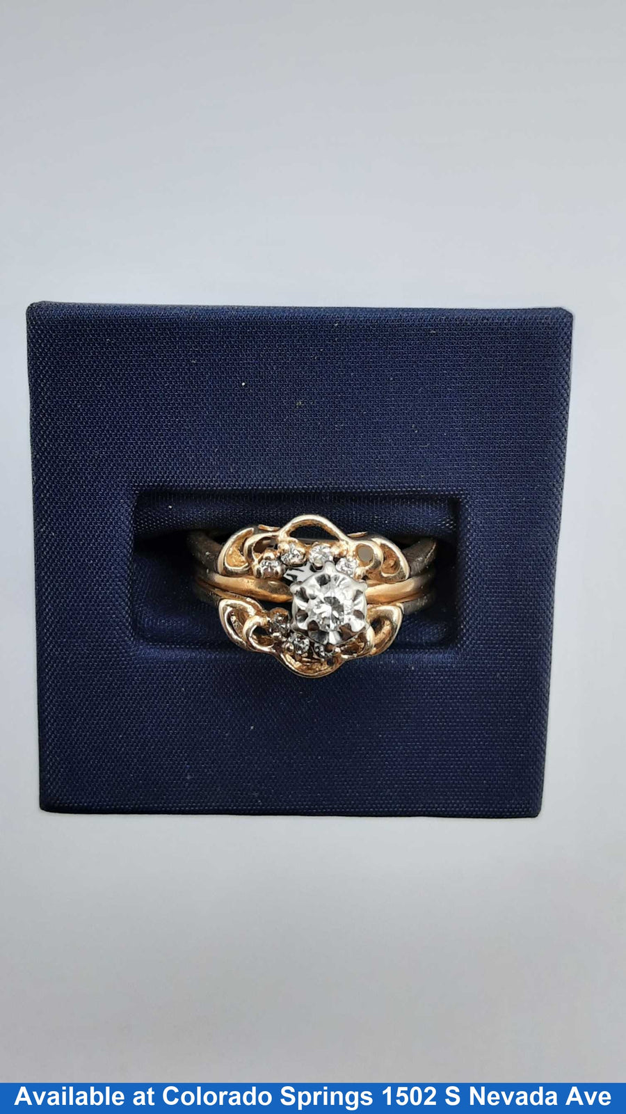 Women's Ring - Yellow Gold 14k (.585) 5.6 grams Size 8