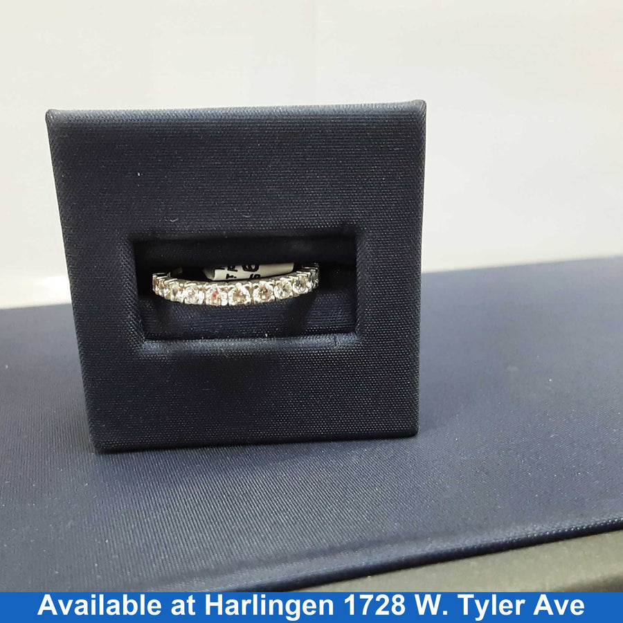 Ring - Wedding Band - White Gold 10k (.417) 1.4 grams Size 6