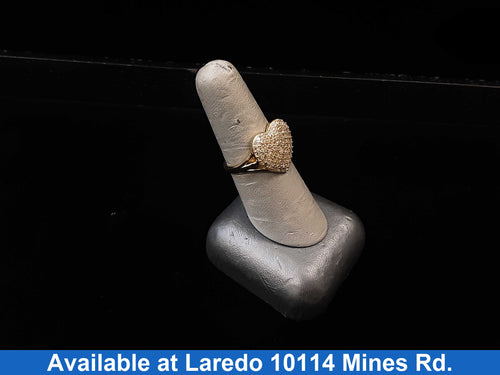Women's Ring - Yellow Gold 10k (.417) 4 grams Size 10