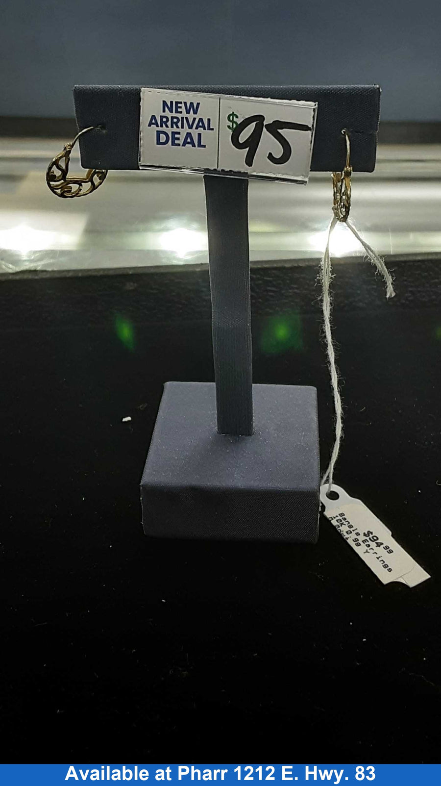 Bangle Earrings - Yellow Gold 10k (.417) 0.9 grams
