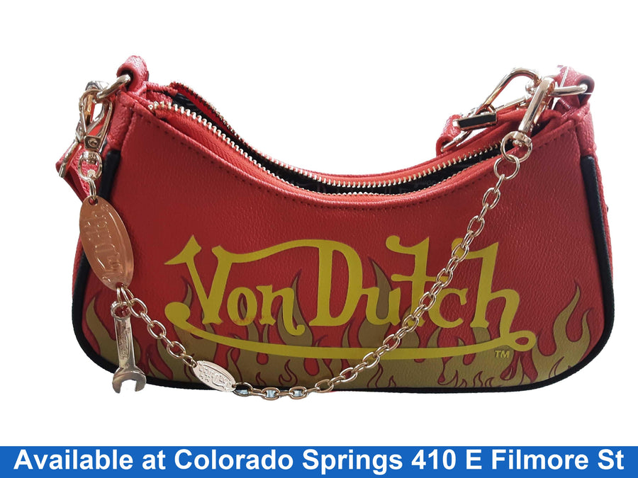 Von Dutch Vdsb-2008yel Orange Purse / Handbag