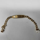 ID Bracelet - Yellow Gold 14k (.585) 18.5 grams 8 inch