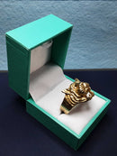 Men's Ring - Yellow Gold 10k (.417) 8 grams Size 14.5
