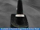 Ring - Wedding Band - White Gold 14k (.585) 5.6 grams Size 7