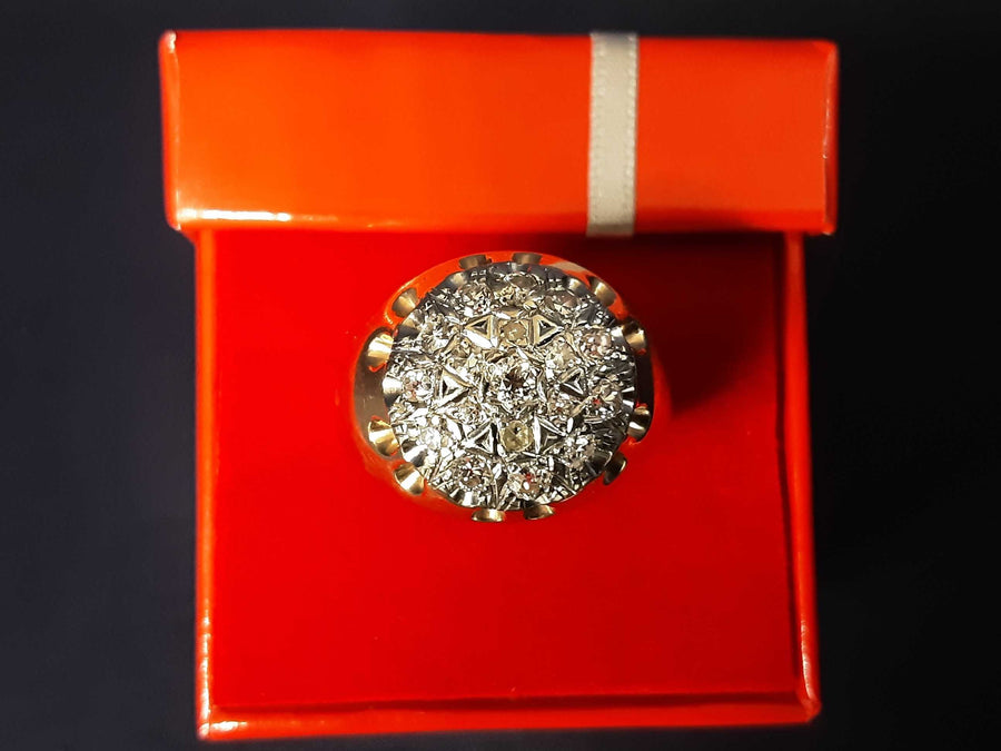 Women's Ring - Ornate Cluster Ring