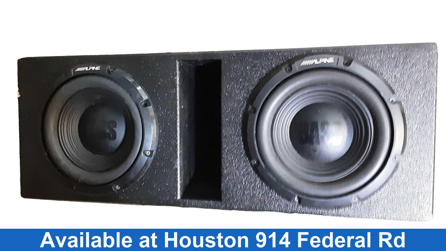Alpine Bass Black Car Sub-Woofer