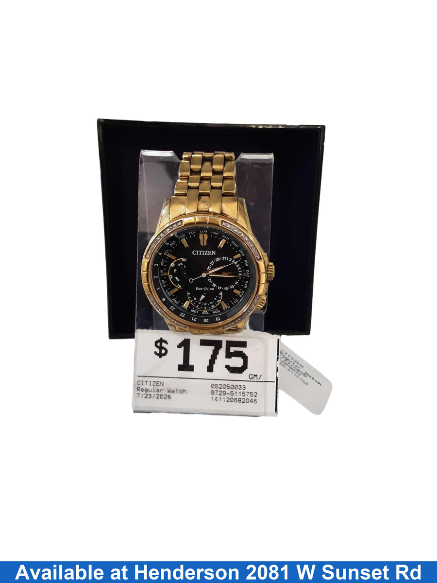 Citizen 052050033 Gold Regular Watch