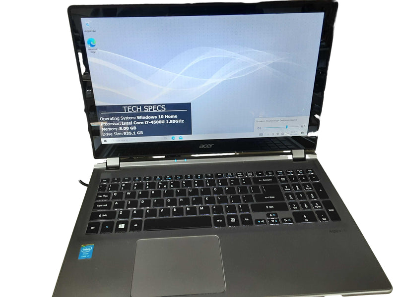 Acer Aspire M5 Intel Core I7 - 4th Generation 8 Gb 900 Gb Gray Laptop