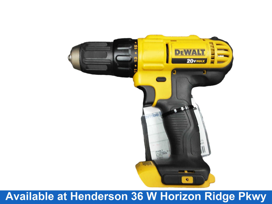 Dewalt Dcd771 Yellow Cordless Standard Drill