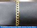Cuban Link Bracelet - Yellow Gold 14k (.585) 12.2 grams 8 inch