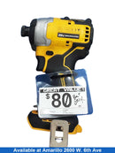 Dewalt Dcf809 Yellow Cordless Impact Drill