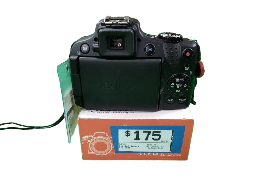 Canon Sx50 Hs Black Digital Camera