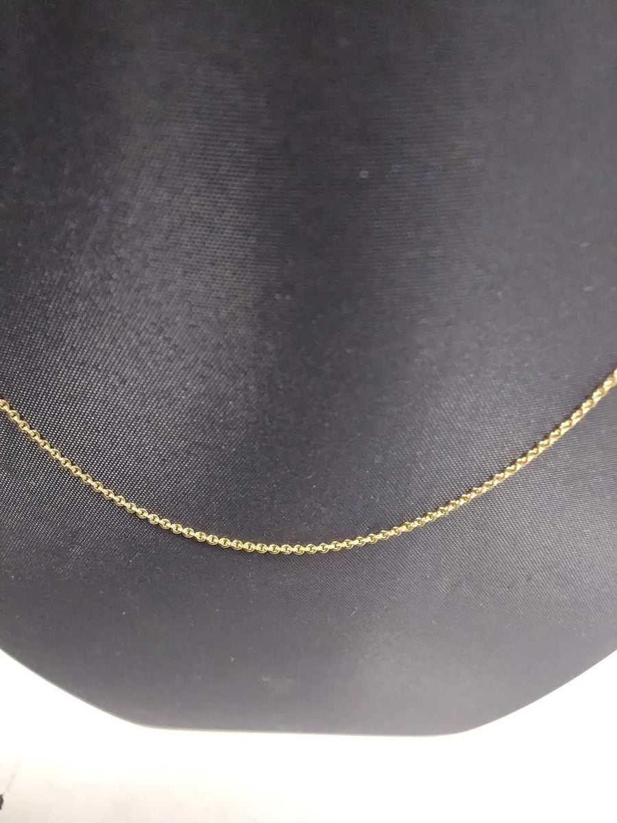 Chain - Yellow Gold 14k (.585) 1.1 grams 14 inch