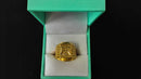 Women's Ring - Yellow Gold 18k (.750) 7.9 grams Size 20