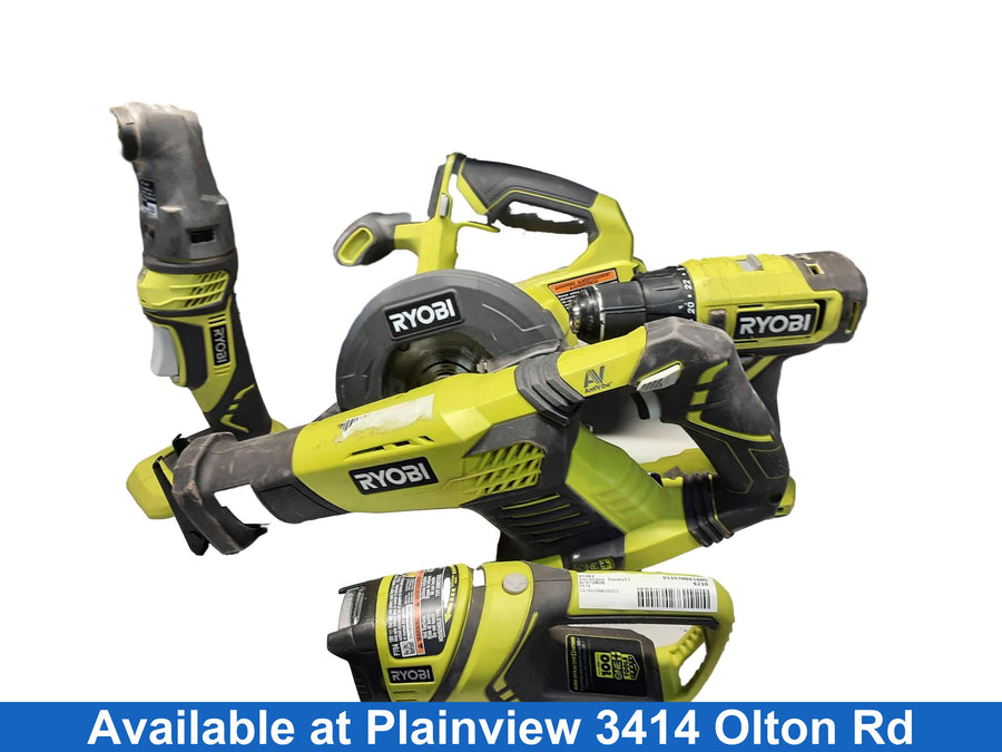 Ryobi P514 Green Cordless Reciprocating Saw