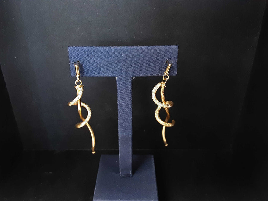 Filigree Earrings - Yellow Gold 14k (.585) 3.5 grams