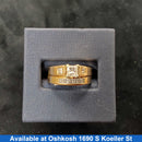 Ring - Wedding Set - Yellow Gold 14k (.585) 10.4 grams Size 5.5