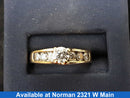 Ring - Engagement Set - Yellow Gold 14k (.585) 4.3 grams Size 6.5