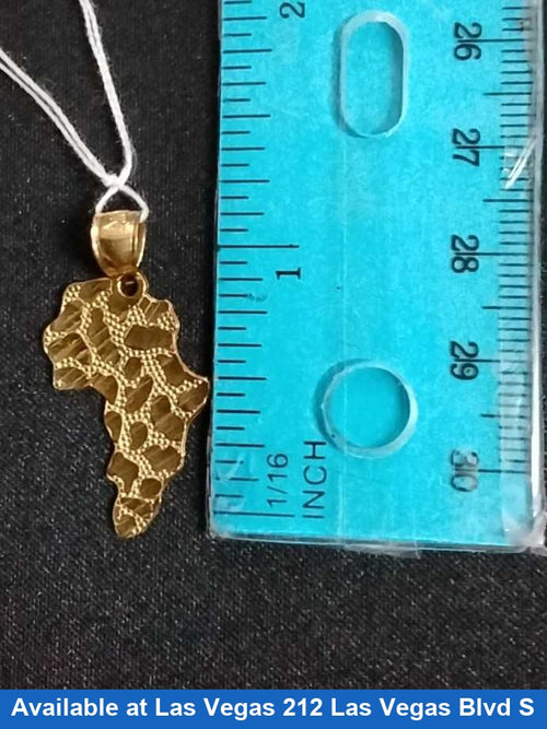 Nugget Pendant - Yellow Gold 10k (.417) 1.5 grams