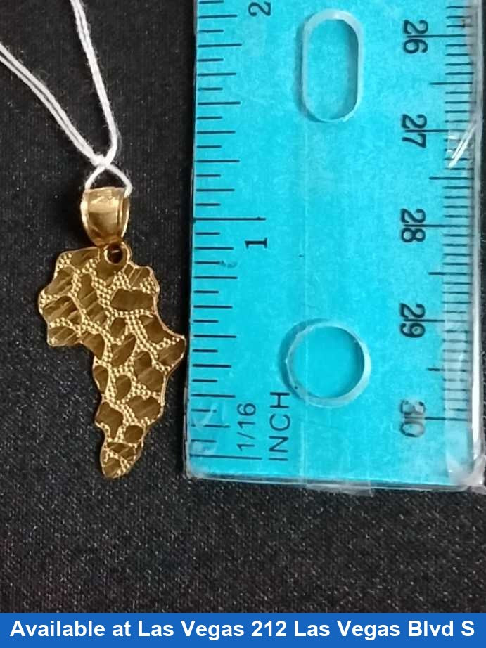Nugget Pendant - Yellow Gold 10k (.417) 1.5 grams