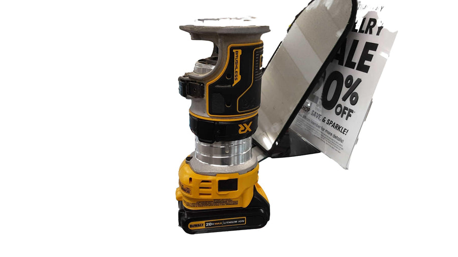 Dewalt Dcw600 Yellow Cordless Router