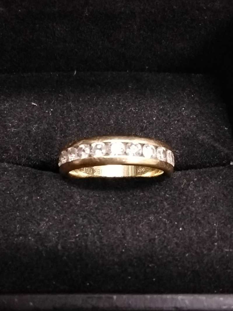 Ring - Wedding Band - Yellow Gold 18k (.750) 7 grams Size 5.5