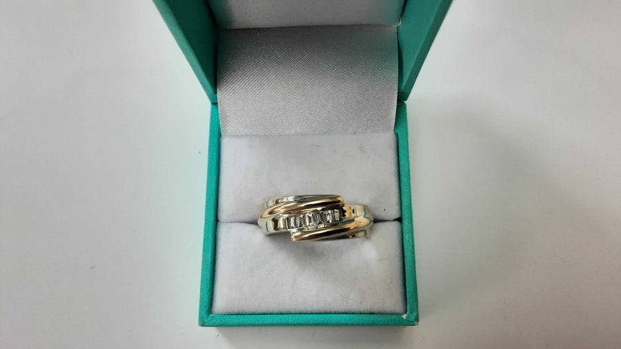 Ring - Wedding Band - Yellow Gold 14k (.585) 8.6 grams Size 11