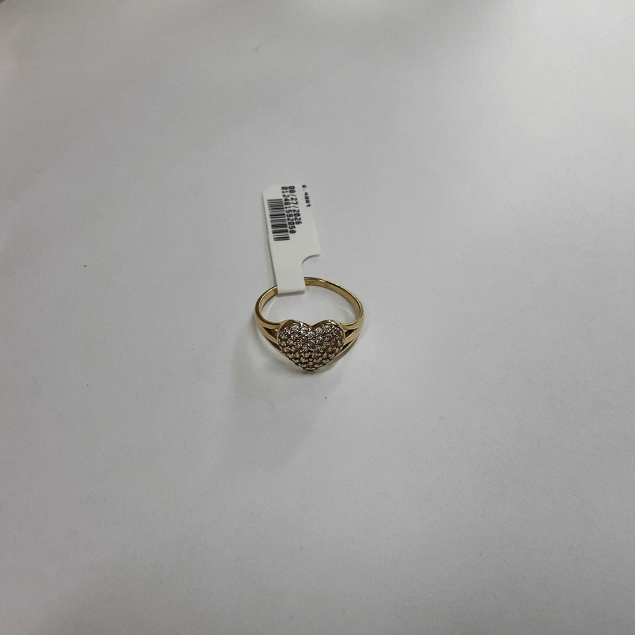 Women's Ring - Yellow Gold 10k (.417) 2 grams Size 7.5