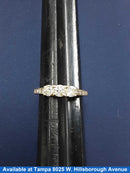Ring - Engagement Set - Yellow Gold 14k (.585) 2.9 grams Size 7
