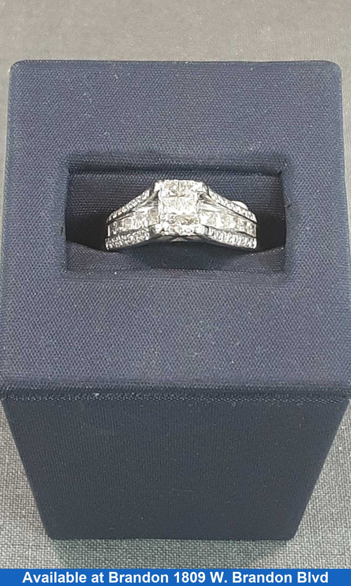 Women's Ring - White Gold 14k (.585) 4.3 grams Size 8