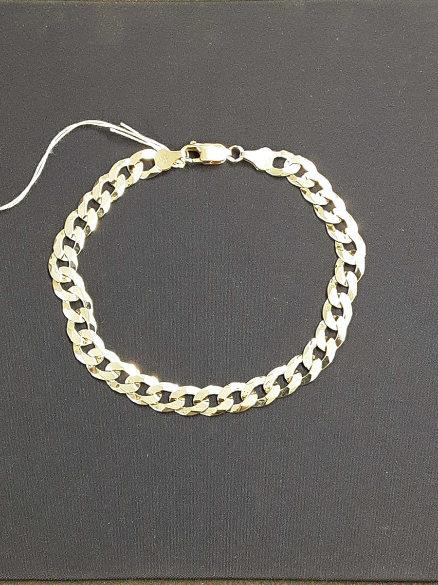 Figaro Bracelet - Silver 9.6 grams 8 inch