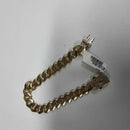 Cuban Link Bracelet - Yellow Gold 14k (.585) 12.2 grams 8 inch