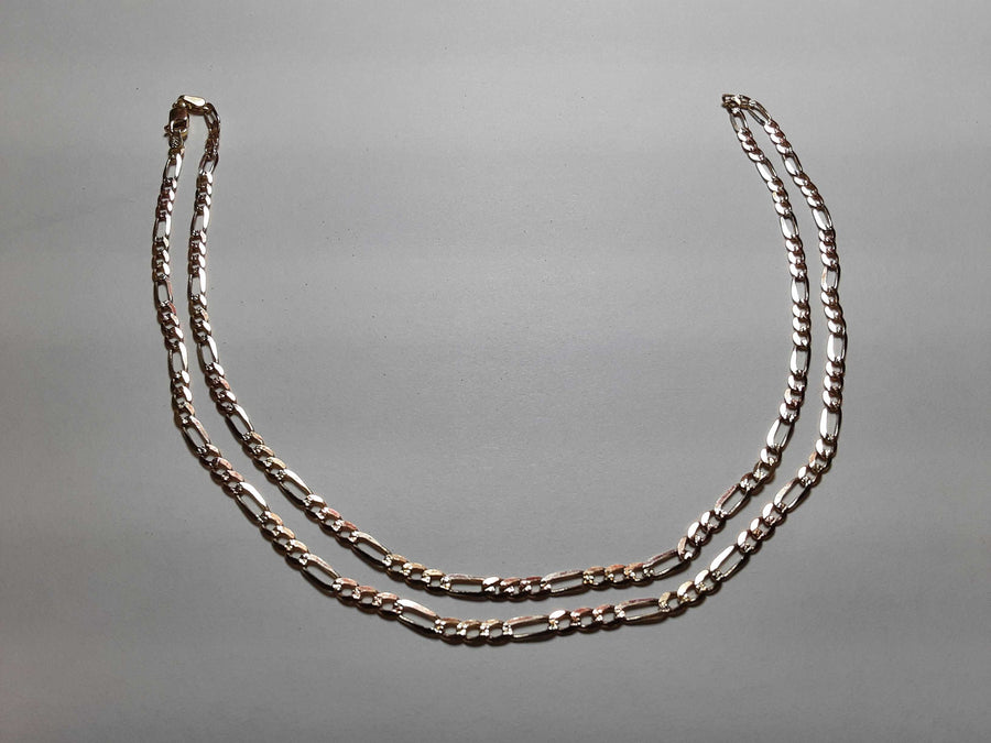 Figaro Chain - Yellow Gold 10k (.417) 8.2 grams 24 inch
