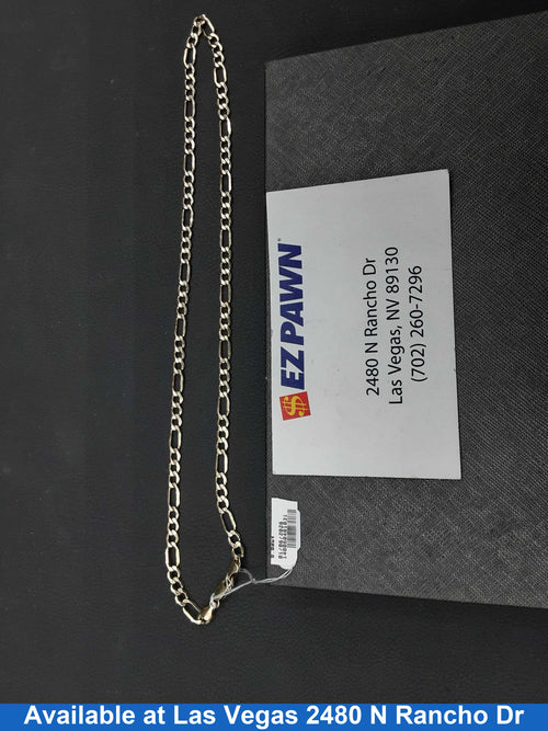 Figaro Chain - Yellow Gold 10k (.417) 6.4 grams 20 inch