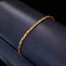 Box Bracelet - Yellow Gold 10k (.417) 3.4 grams 6 inch